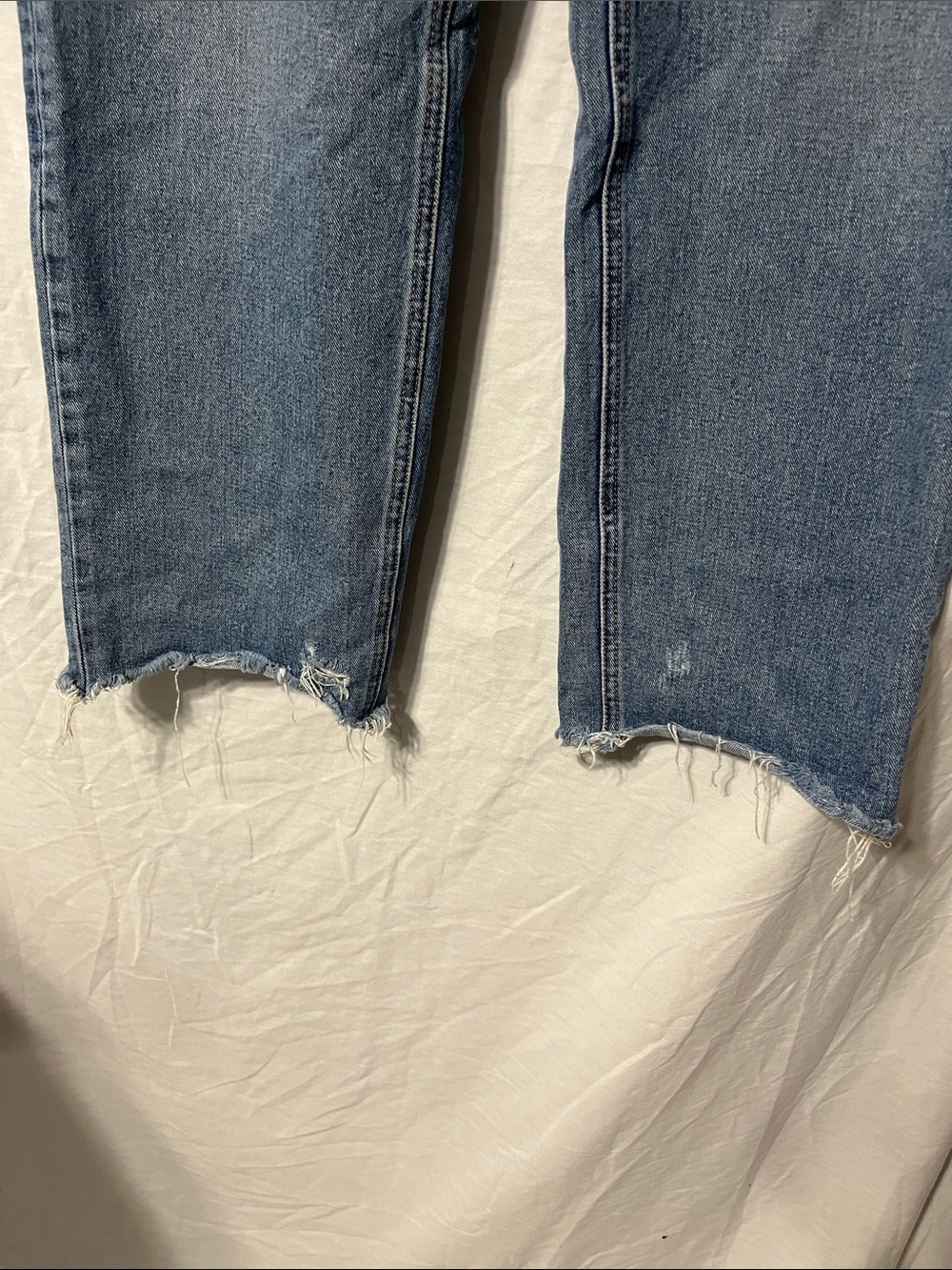 Flying Monkey Light Blue Distressed Ankle Jeans - Picture 3 of 10